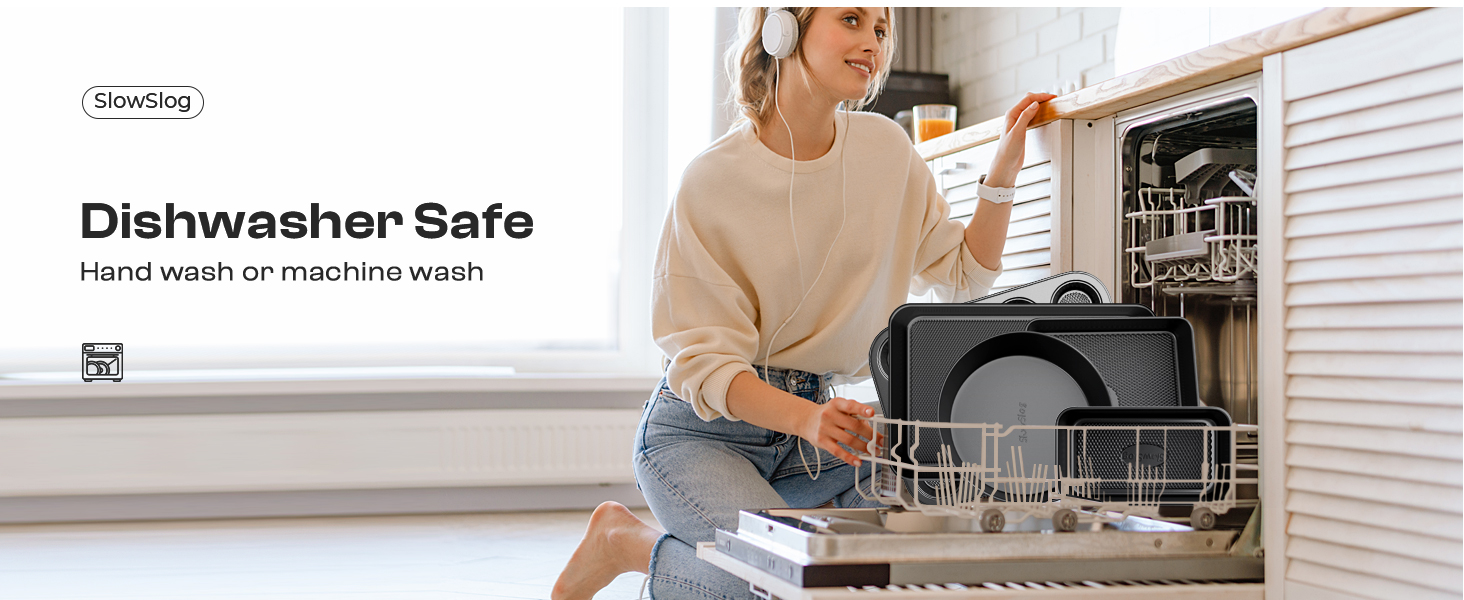 Bakeware Collection with Heart Pan &amp;amp;amp; Donut Pan - Comes with Utensils, Rack &amp;amp;amp Stackable Design