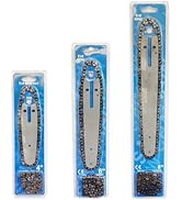 GREEN SEEK Chain Saw Chain Guide Bar Set, 6 inches, 0.325 inches pitch, 0.050 inches thickness, 2...