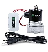 U.S. Solid Smart Solenoid Valve - 3/4” Wi-Fi APP-Controlled Stainless Steel Solenoid Valve, 110V AC