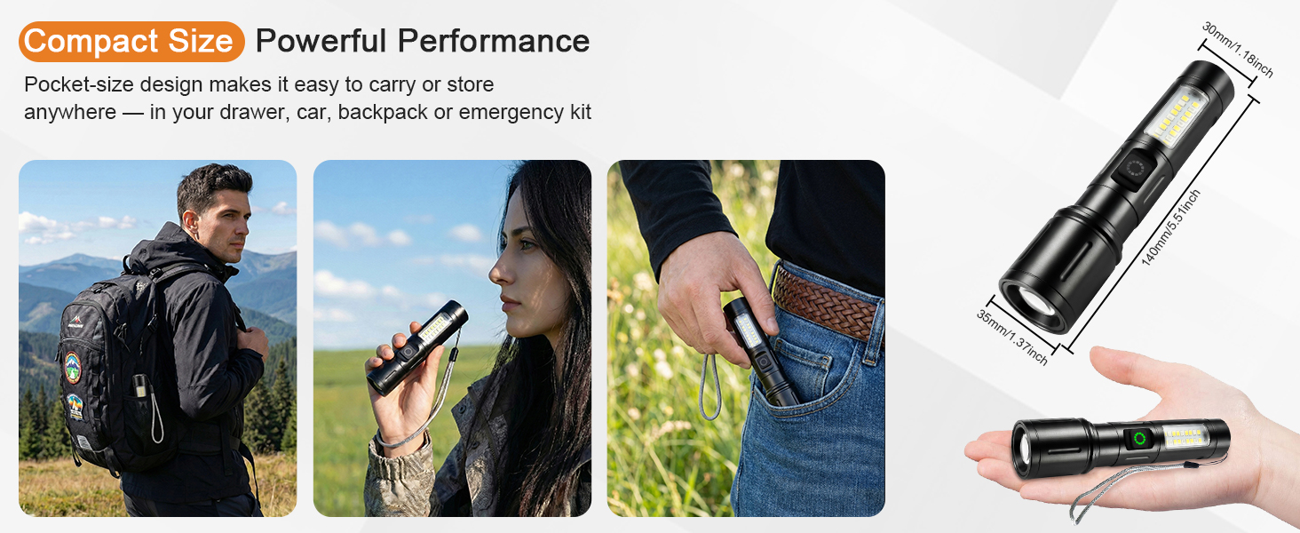 portable flashlight