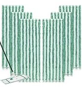 6 Pack Replacement Mop Refills Compatible with Libman Wet &amp; Dry Microfiber Mop, Reusable Washable...