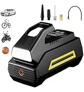 Mcbazel Tire Inflator Portable Air Compressor, 150PSI Cordless Air Pump with Digital Gauge &amp; Emer...