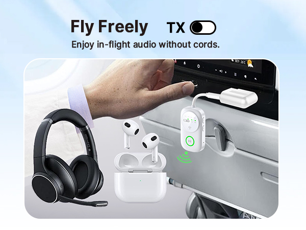 airplane bluetooth adapter
