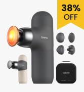 RENPHO Mini Thermal Massage Gun with Heat, Mothers Day Gifts, Portable Deep Tissue Percussion Mas...