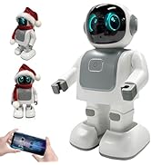 Gsou Smart Robot Bluetooth Speaker - Smart Walking Dancing Robot for Kids Ages 3-10, Intimate Com...