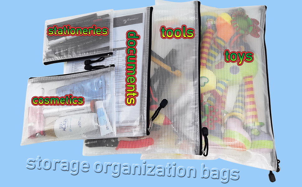 zipper file bags