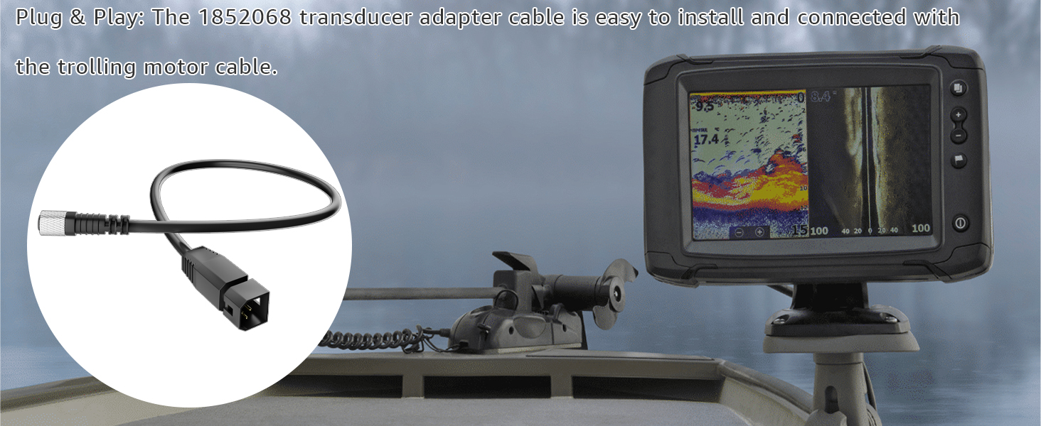 1852068 Durable 7-Pin Transducer Adapter Cable