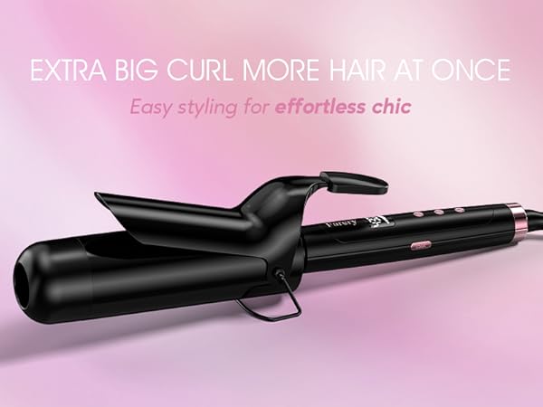 farery large barrel curling iron