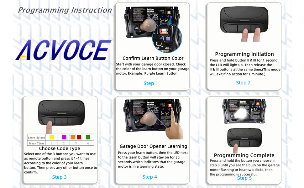 universal garage door opener remote 893max for chamberlain liftmaster craftsman