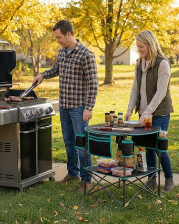 FUNDANGO All in One Tailgate Table