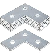 heneng 6 Pcs L Shaped Connector Bracket for 1-5/8
