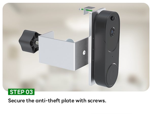 orbitell anti theft doorbell mount doorbell camera mount video doorbells holder mounting bracket