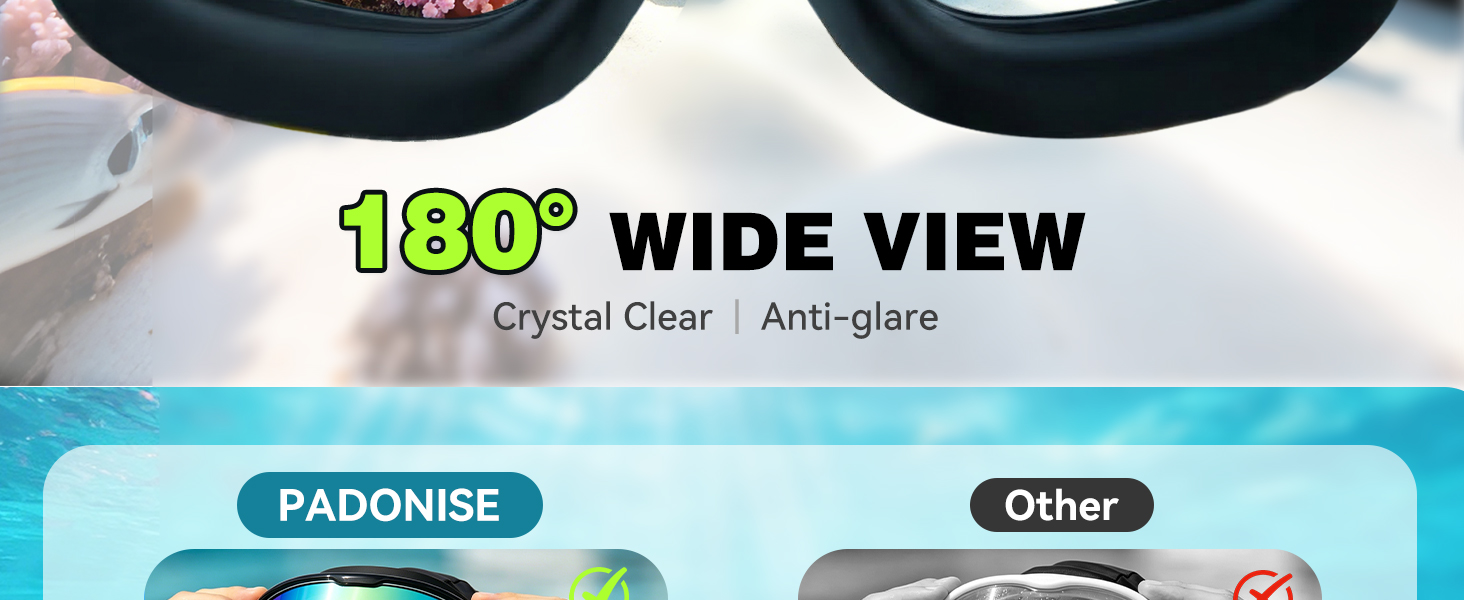 antifog swim goggles