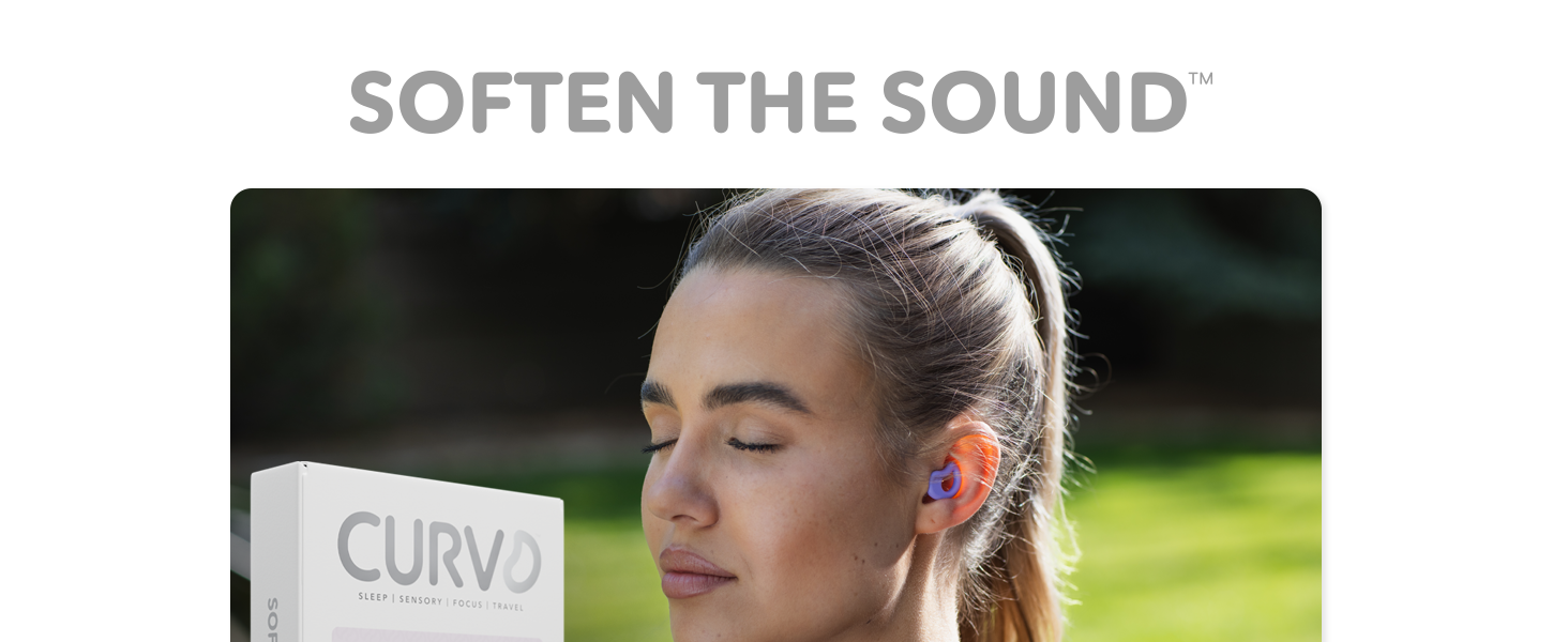 CURVD Everyday Earplugs - Purple