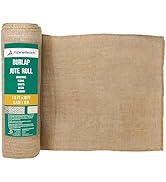 AlpineReach Burlap Fabric Roll 1.3ft x 30ft - Multipurpose Natural Jute for Tree &amp; Plant Frost Pr...