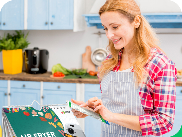 Air Fryer Cheat Sheet Magnets Cooking Guide Booklet