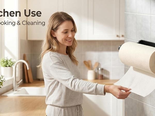 under cabinet paper towel holder for kitchen wall mount paper towel holder black