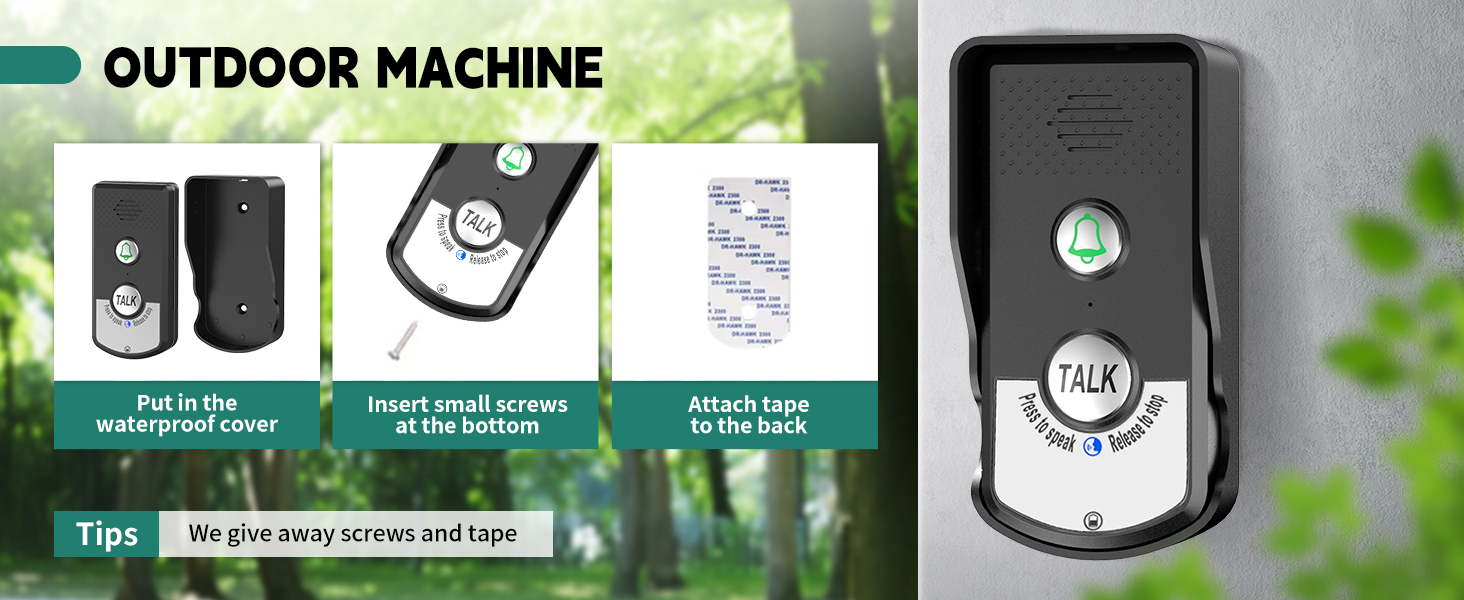 wireless doorbellinstallion