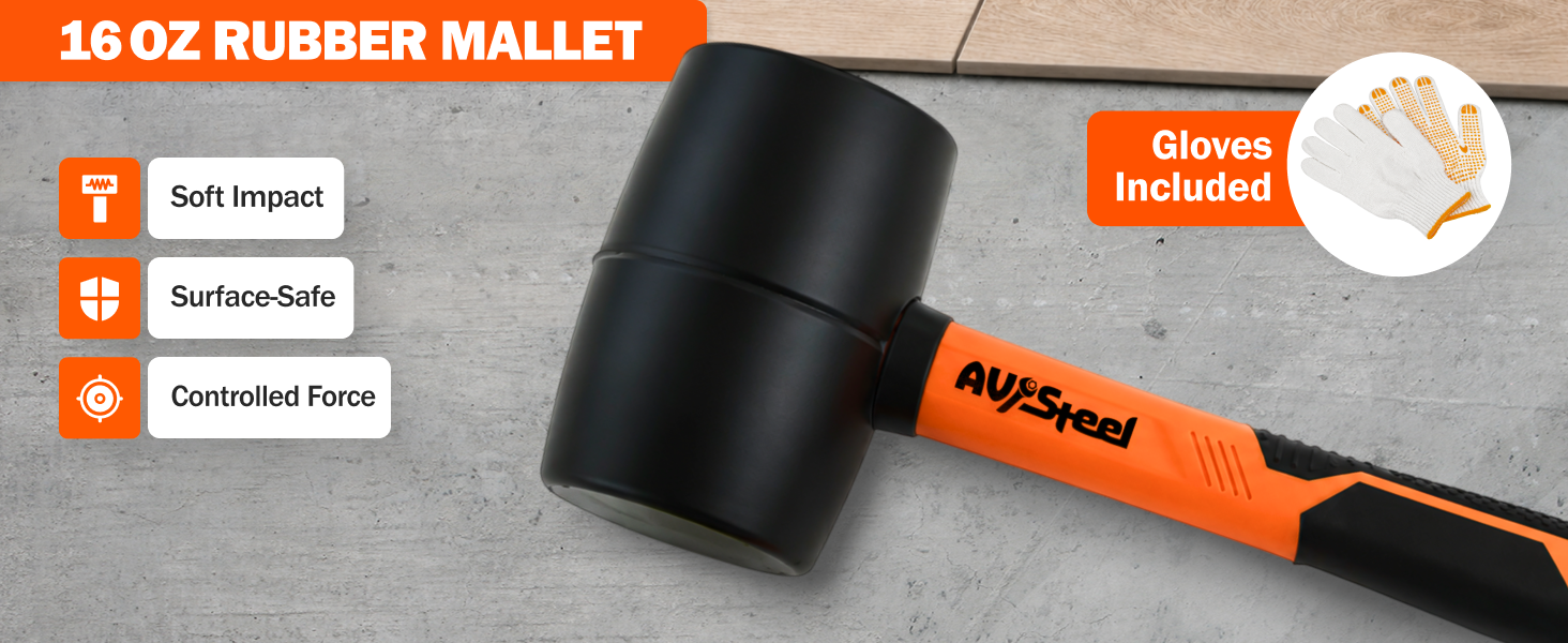 rubber mallet camping
