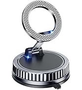 Chiclish Car Phone Holder for Magsafe [2026 89+LBS Suction &amp; 3700gf Magnetic] 360° Adjustable Cel...