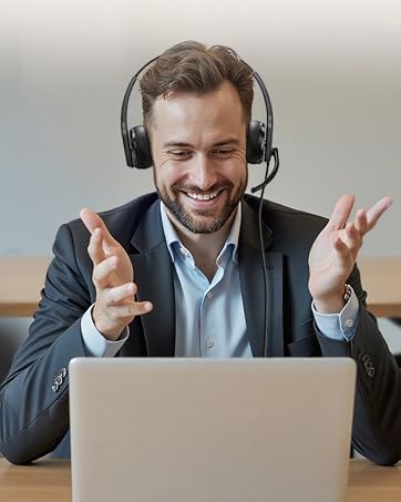 headset with microphone for pc