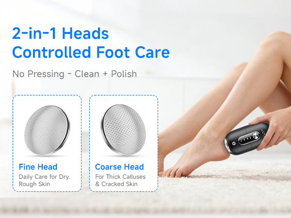 2 in 1 Heads Controlled Foot Care