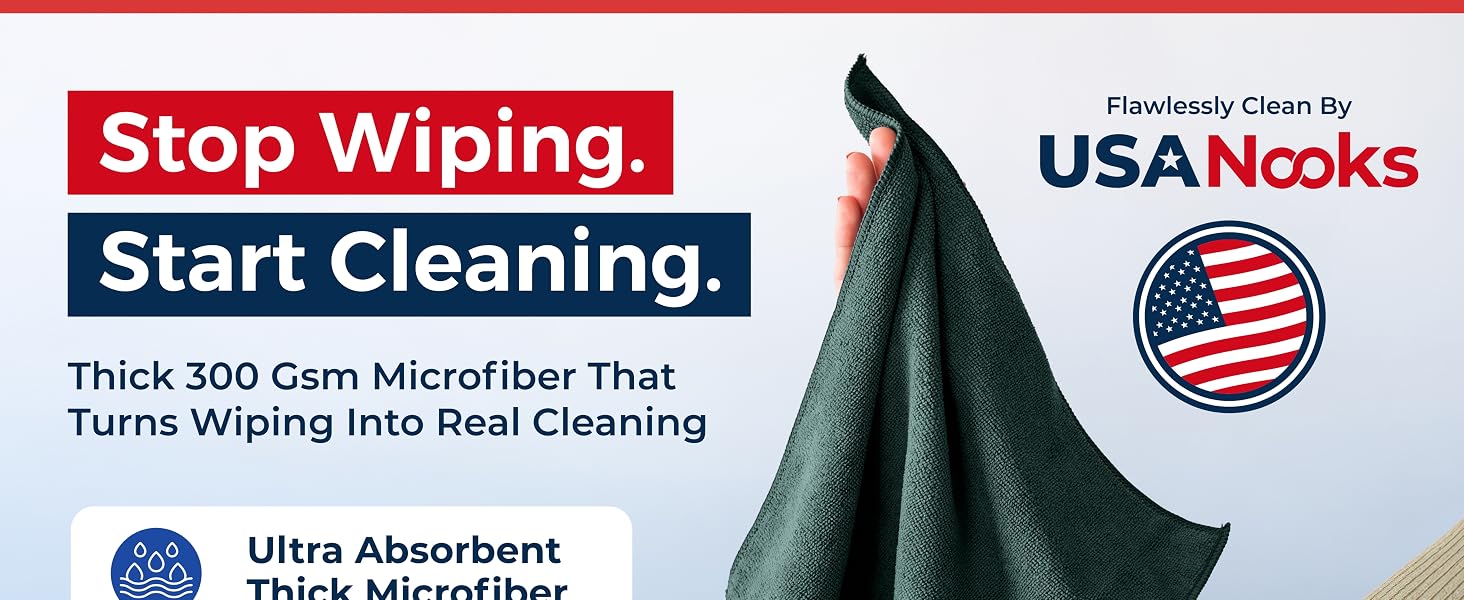 Stop Wiping. Start Cleaning.