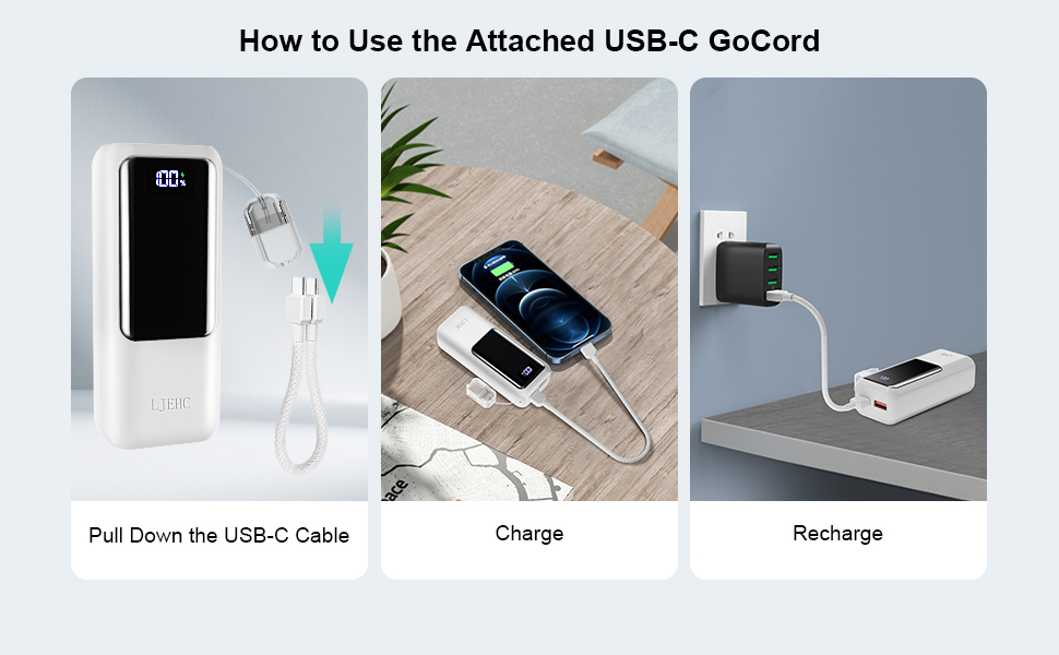 Attached USB-C GoCord
