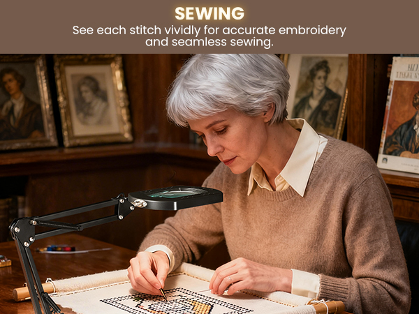 Magnifying Glass with Light