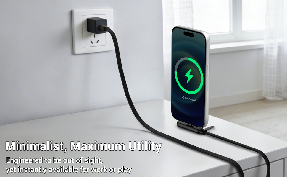 type c charger fast charging flat charger for iphone phone charger stand charger stand