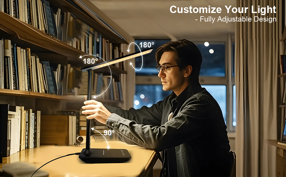 Adjustable Dimmable Desk Lamps,desk lights for home office,