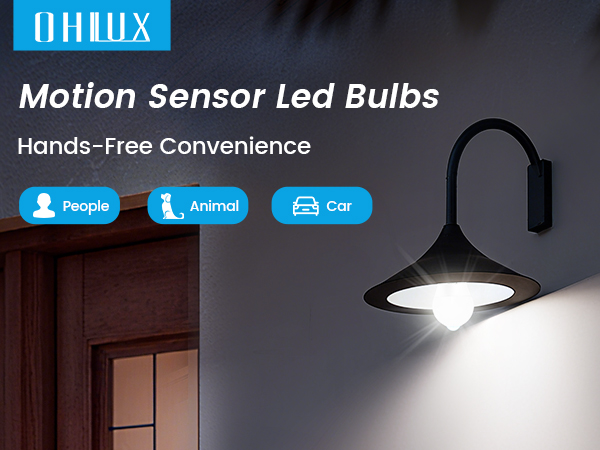 motion sensor bulbs