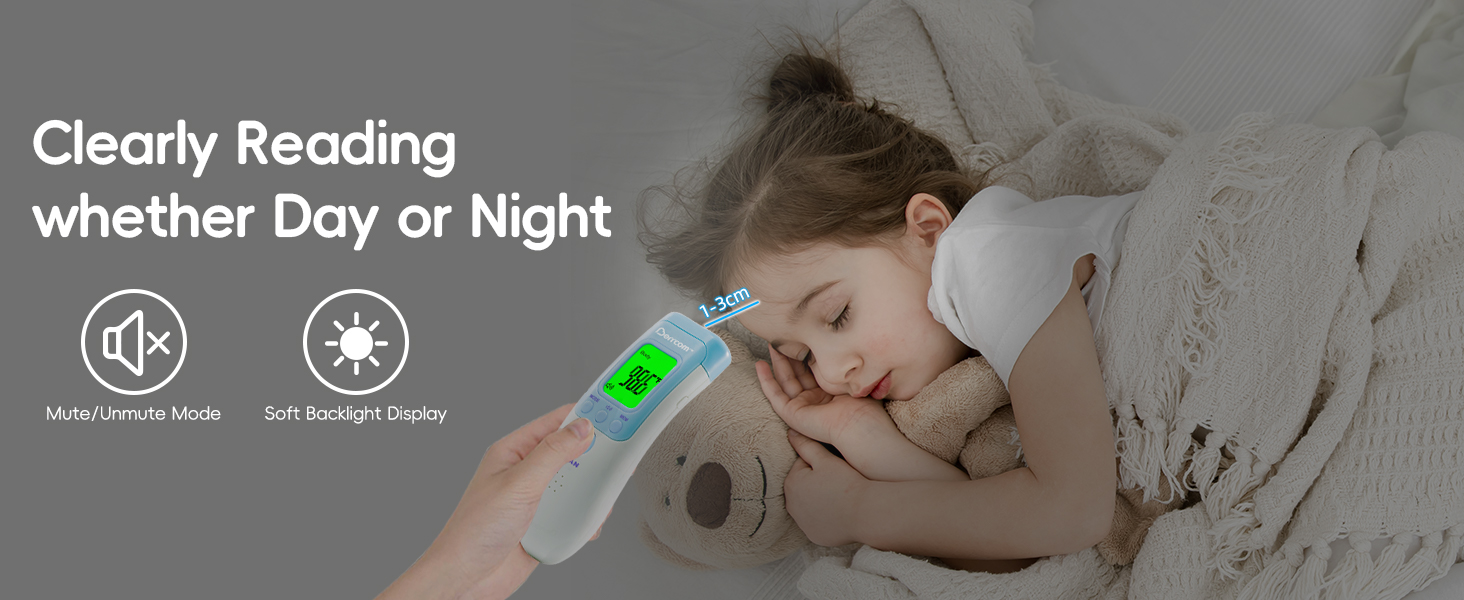 Berrcom Forehead Thermometer for Adults and Kids