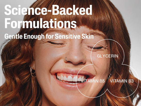 Science-backed formulations for sensitive skins