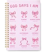 Bible Journal for Women, Christian Prayer Journal,Prayer Bible Study Supplies Journal Notebook,Co...