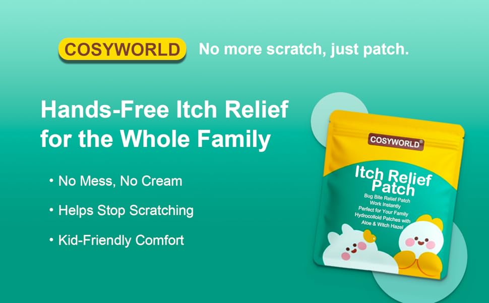 bug bite itch relief patch