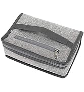 FlowFly Small Insulated Lunch box Portable Soft Bag Mini Cooler Thermal Meal Tote Kit with Handle...