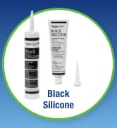Aquascape Black Silicone Sealant – Safe for Fish, Waterproof, Flexible, and Durable Adhesive for ...