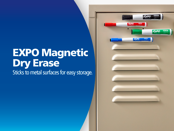 expo markers dry erase wet clean school classroom teacher home office magnetic lockers metal storage