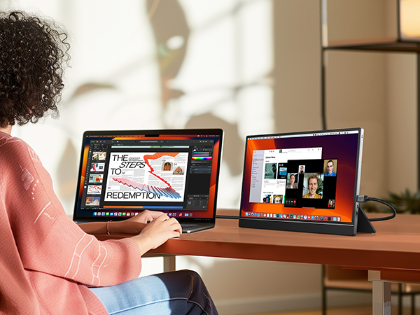 Portable Monitor micro hdmi cable