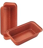 Spmarkt 2-Pack Loaf Pan, Nonstick Bread Pans, 10In Banana Bread Pan, Bread Pans for Homemade Brea...