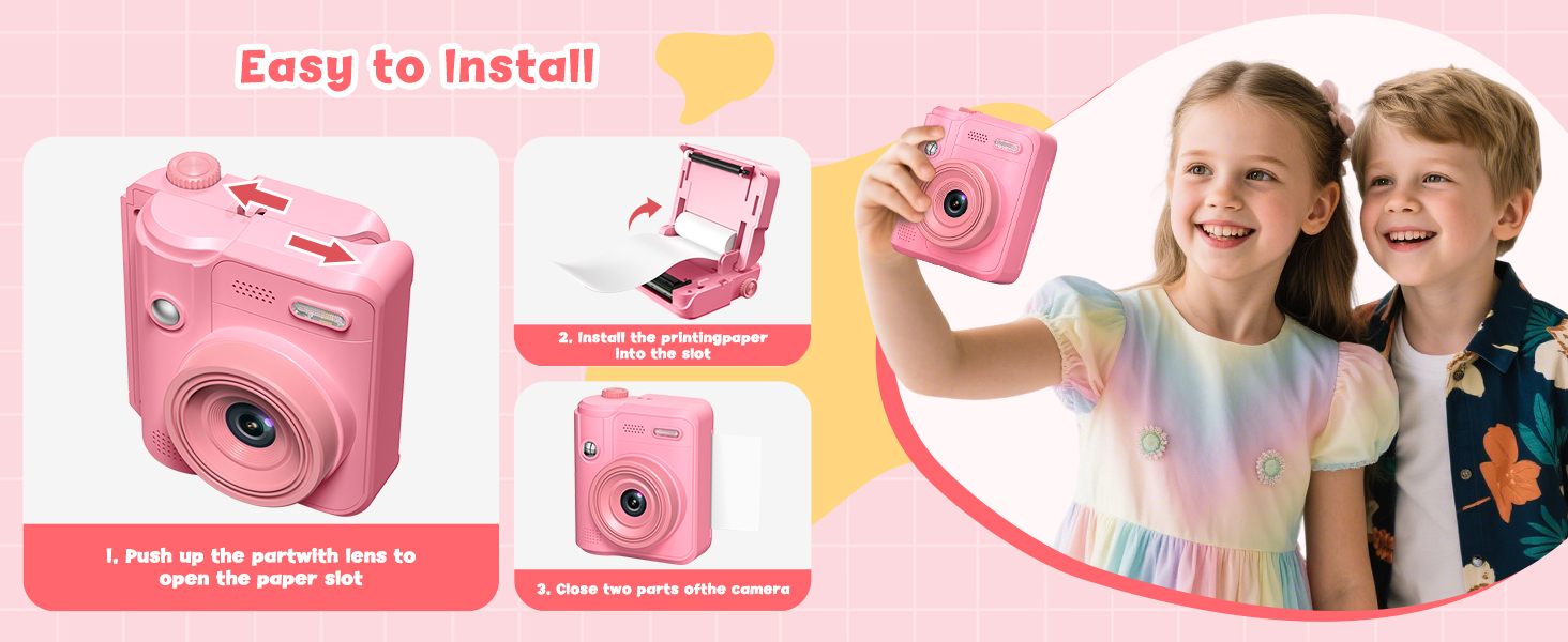 Kids Camera for Girls Boys