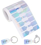 joycraft 500Pcs Jewelry Price Tag Stickers, Holographic Self-Adhesive Jewelry Labels, Laser Price...