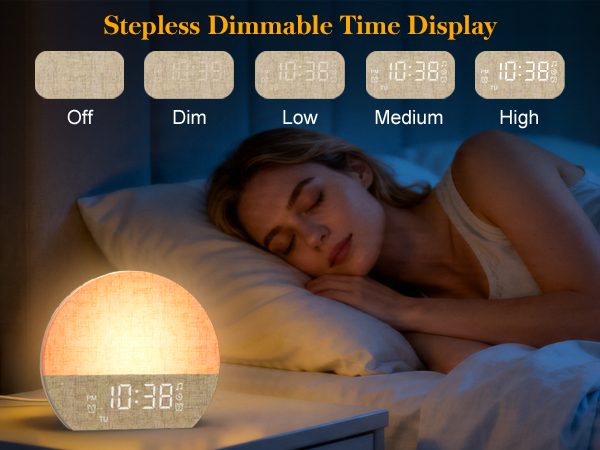 natural alarm clocks for bedrooms