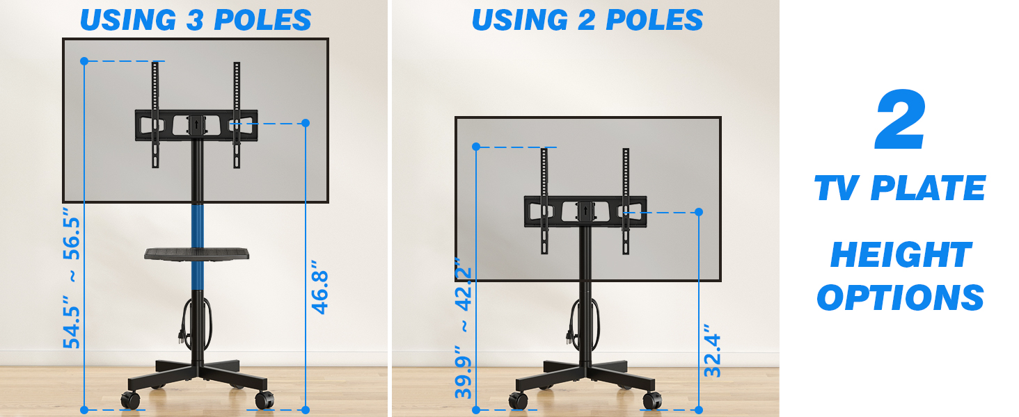 mobile tv stand