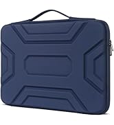 DOMISO 15.6 inch Laptop Sleeve Shoulder Bag Shockproof Computer Bag Waterproof EVA Protective Car...
