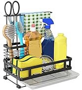 Godboat Sponge Holder for Kitchen Sink, Compact Sink Caddy, Kitchen Sink Organizer, 304 Stainless...