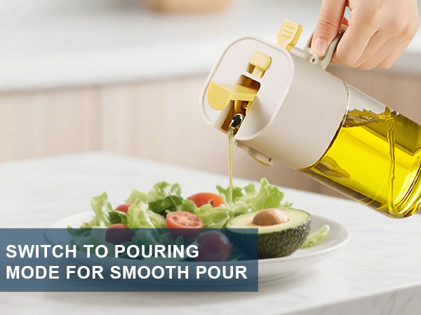 Switch to Pouring Mode for Smooth Pour