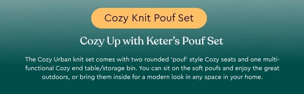 about the pouf set by keter