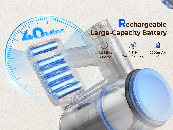rechargeable vacuum cleaner